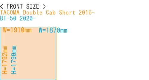 #TACOMA Double Cab Short 2016- + BT-50 2020-